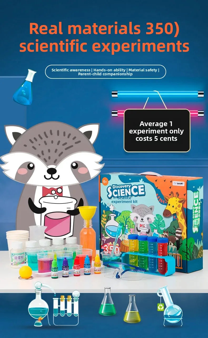 STEAM Science Lab Kit for Kids – Hands-On Chemistry Experiments & Learning Fun for Primary Students
