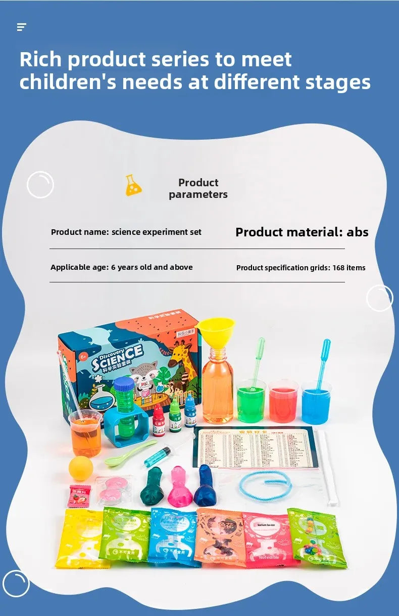 STEAM Science Lab Kit for Kids – Hands-On Chemistry Experiments & Learning Fun for Primary Students