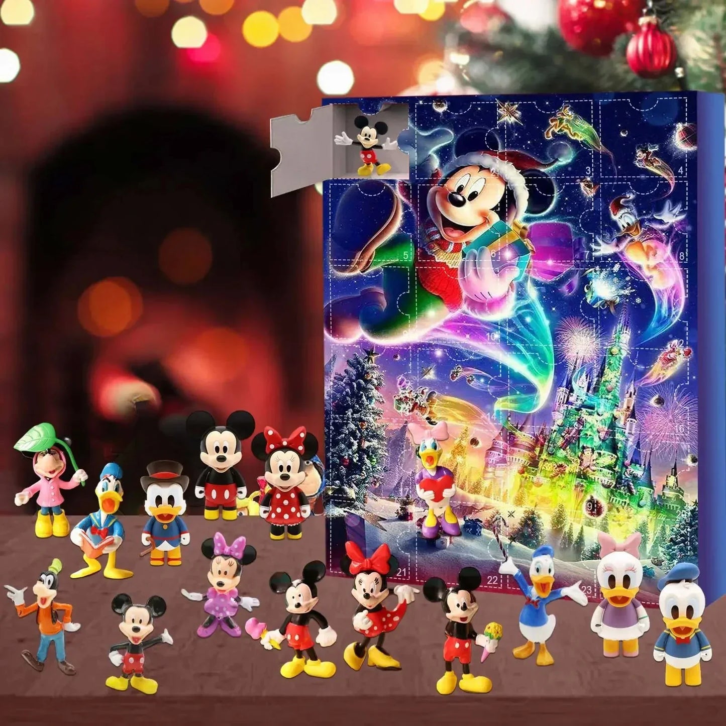 MINISO Stitch Christmas Advent Calendar 2025 – 24-Day Countdown Surprise Gift Box