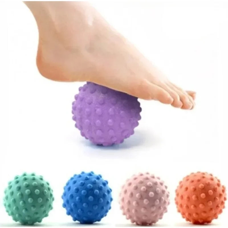 TPE Trigger Point Massage Ball – Yoga Fascia Roller for Muscle & Foot Relaxation