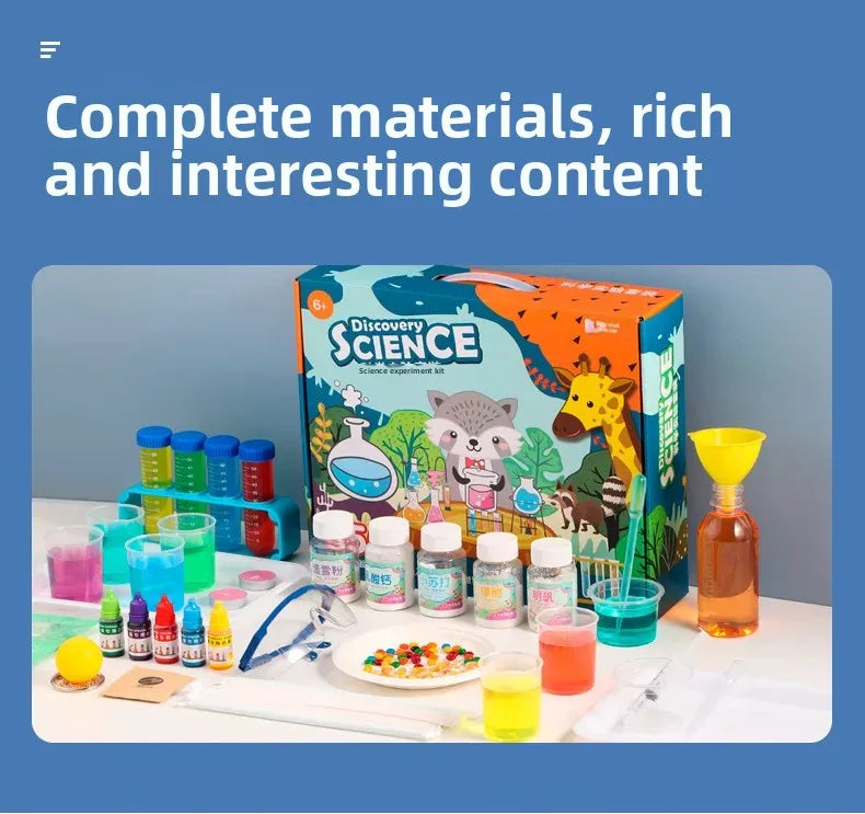 STEAM Science Lab Kit for Kids – Hands-On Chemistry Experiments & Learning Fun for Primary Students