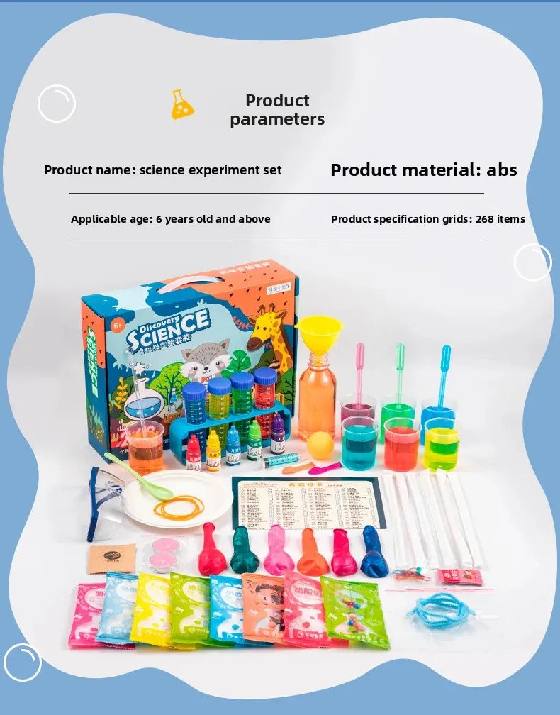 STEAM Science Lab Kit for Kids – Hands-On Chemistry Experiments & Learning Fun for Primary Students