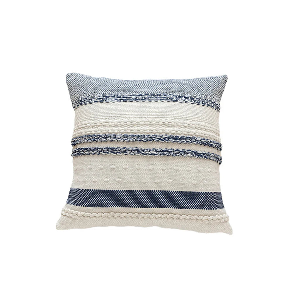 Elegant Striped Sofa Cushion Cover