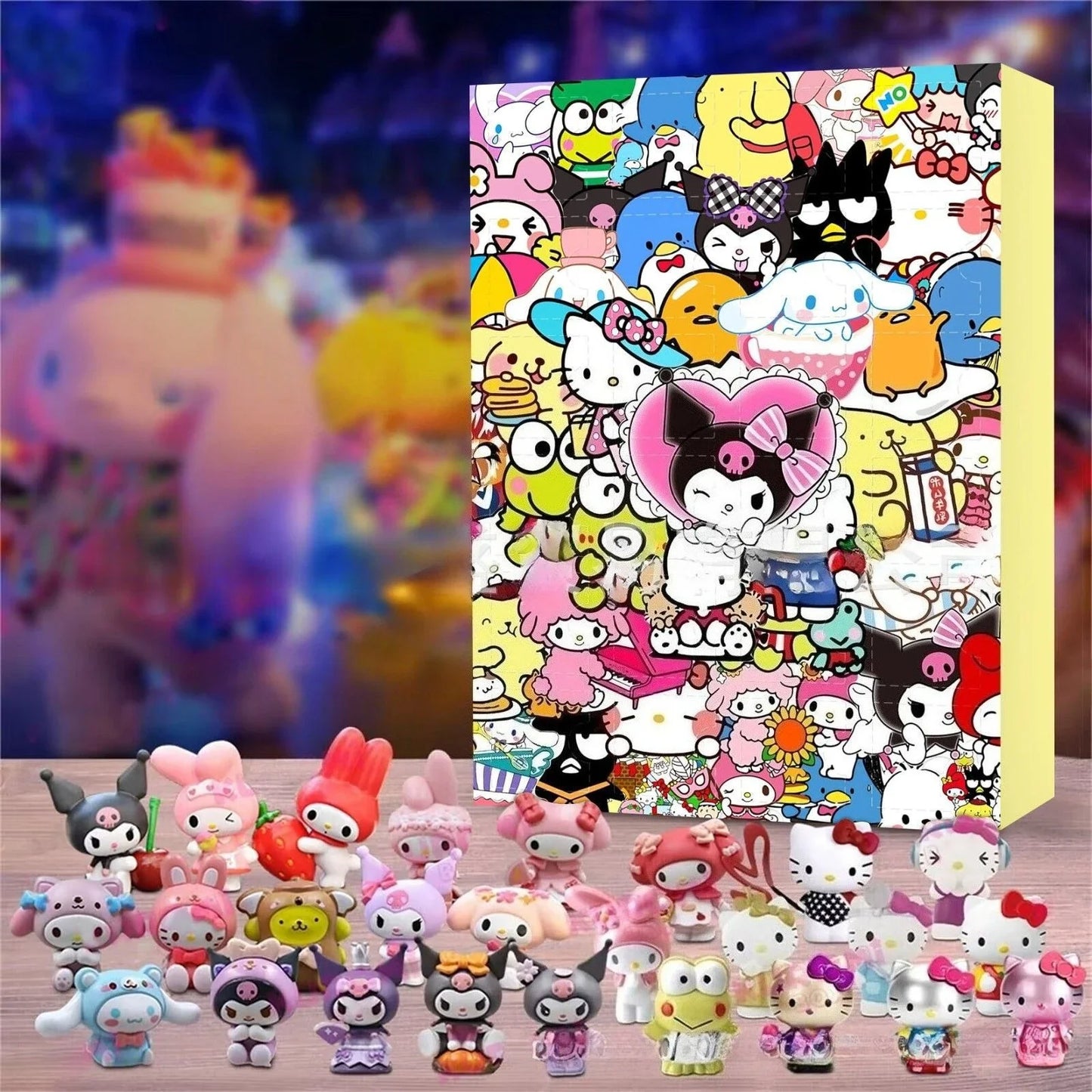 MINISO Stitch Christmas Advent Calendar 2025 – 24-Day Countdown Surprise Gift Box