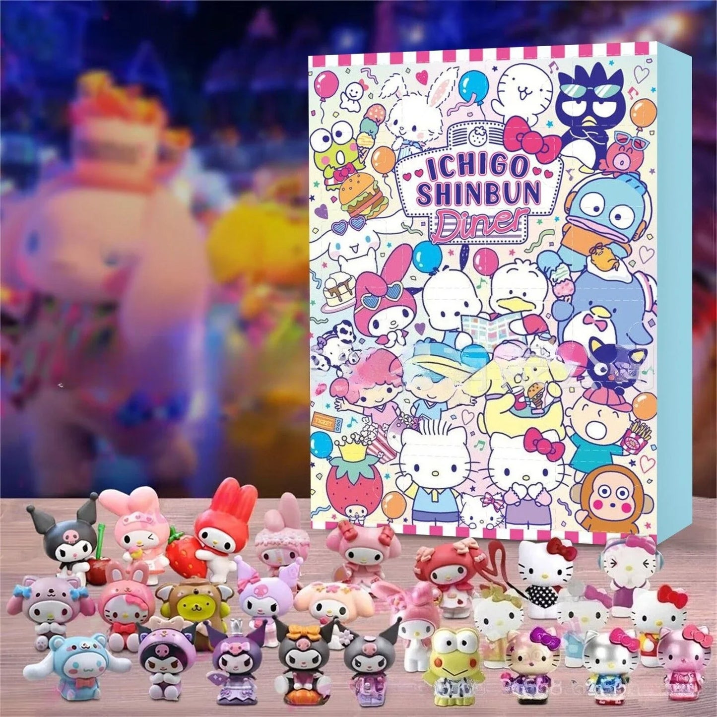MINISO Stitch Christmas Advent Calendar 2025 – 24-Day Countdown Surprise Gift Box