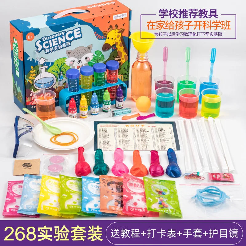 STEAM Science Lab Kit for Kids – Hands-On Chemistry Experiments & Learning Fun for Primary Students