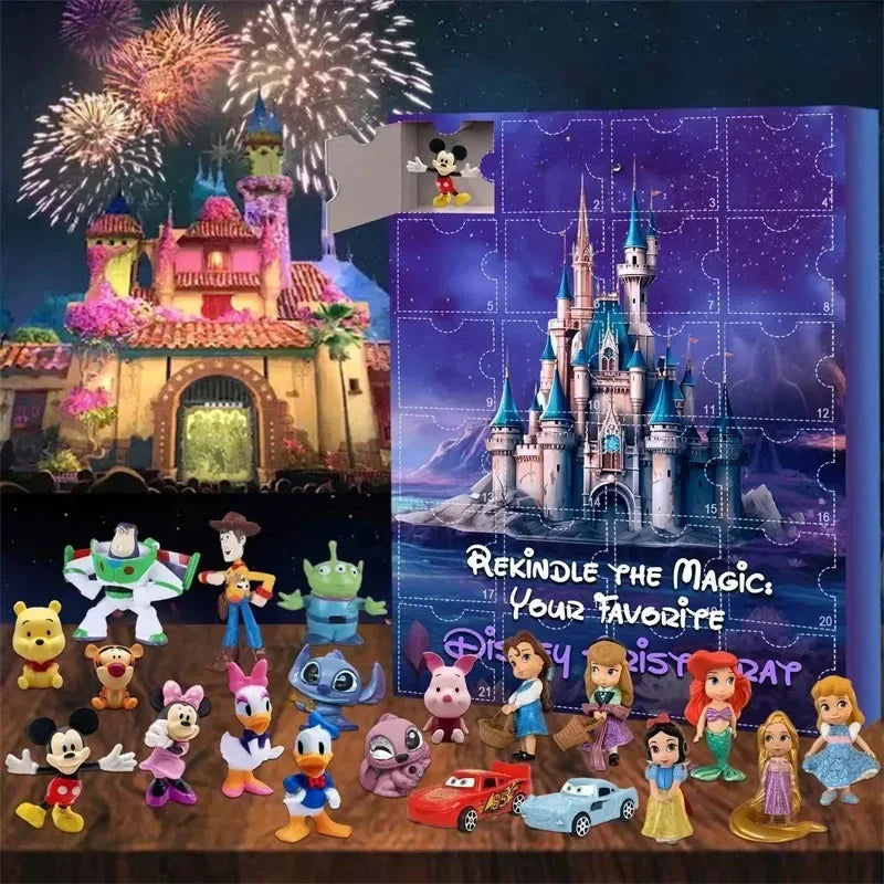 MINISO Stitch Christmas Advent Calendar 2025 – 24-Day Countdown Surprise Gift Box