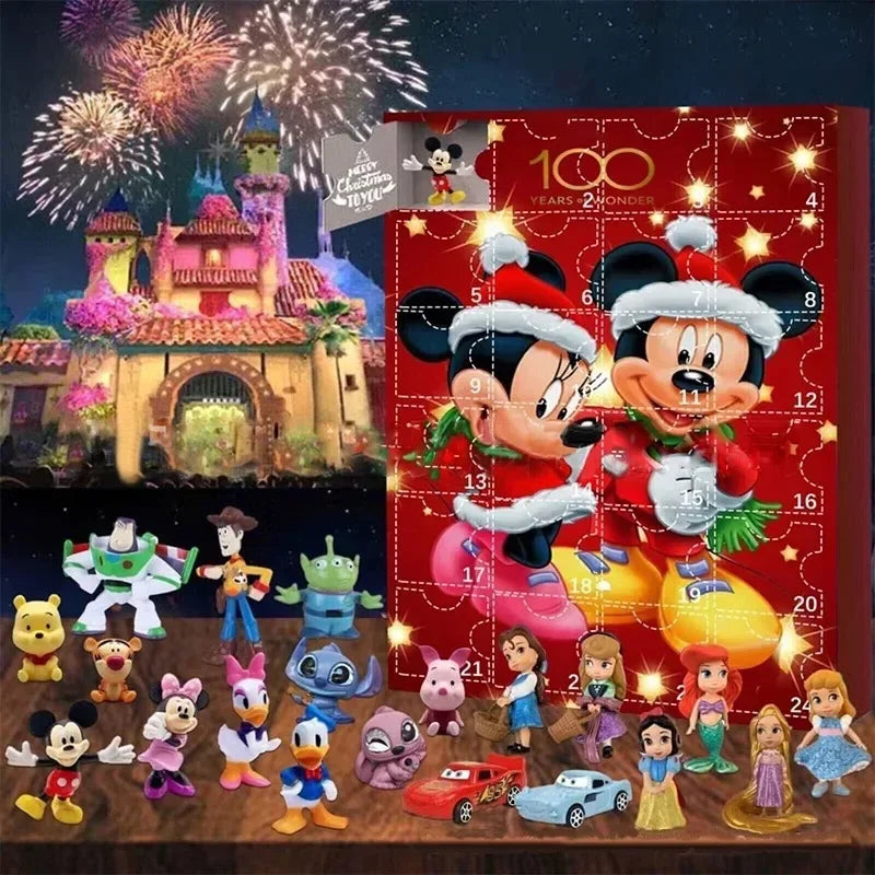 MINISO Stitch Christmas Advent Calendar 2025 – 24-Day Countdown Surprise Gift Box