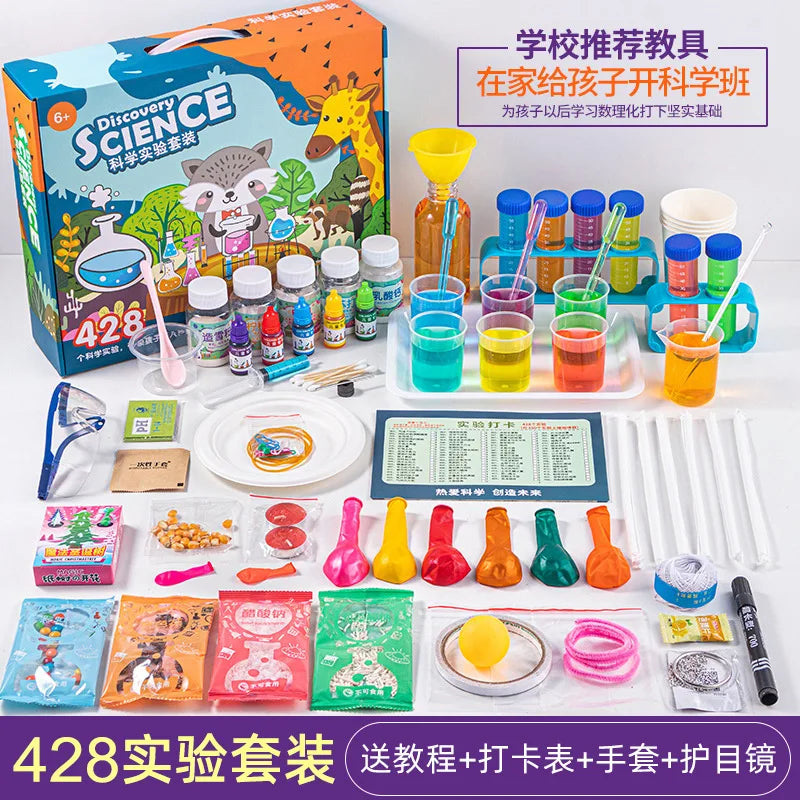 STEAM Science Lab Kit for Kids – Hands-On Chemistry Experiments & Learning Fun for Primary Students