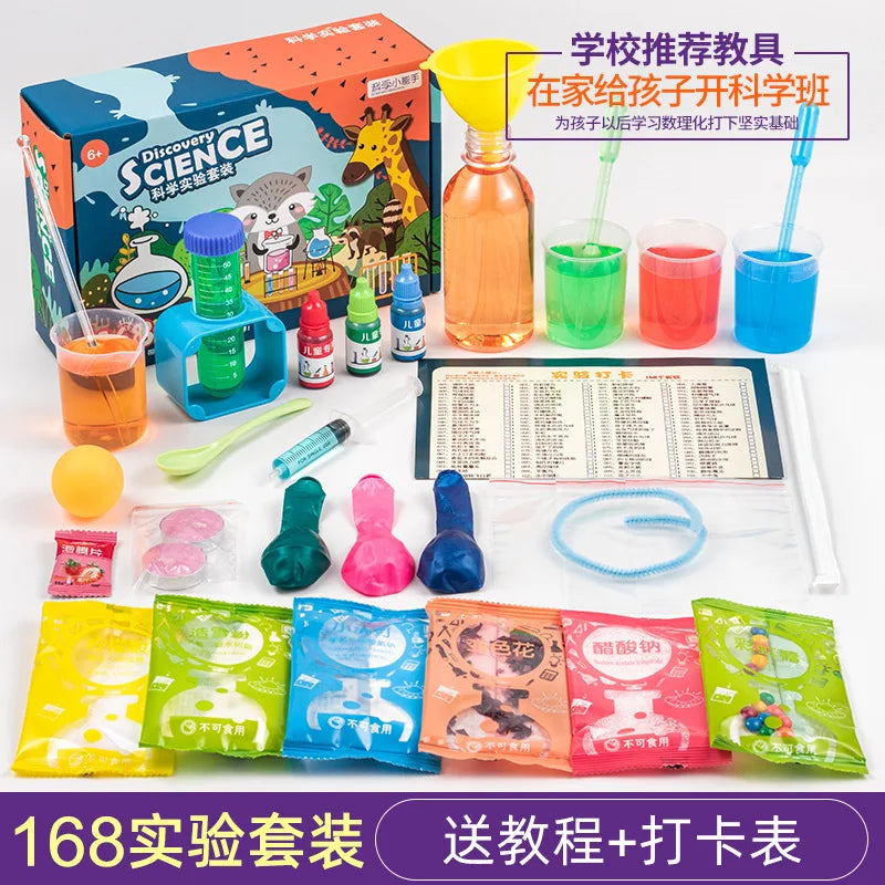 STEAM Science Lab Kit for Kids – Hands-On Chemistry Experiments & Learning Fun for Primary Students