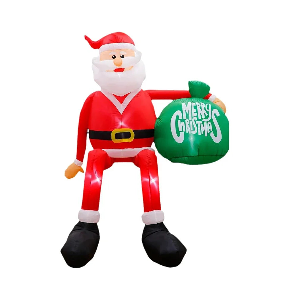 Outdoor LED Santa 245cm Xmas Decor
