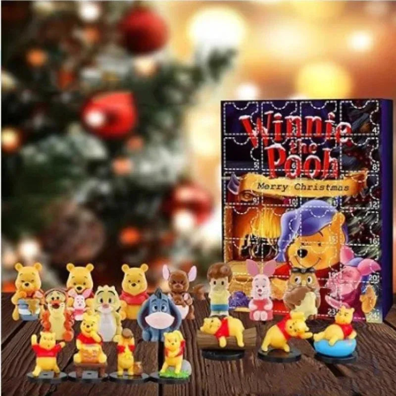 MINISO Stitch Christmas Advent Calendar 2025 – 24-Day Countdown Surprise Gift Box