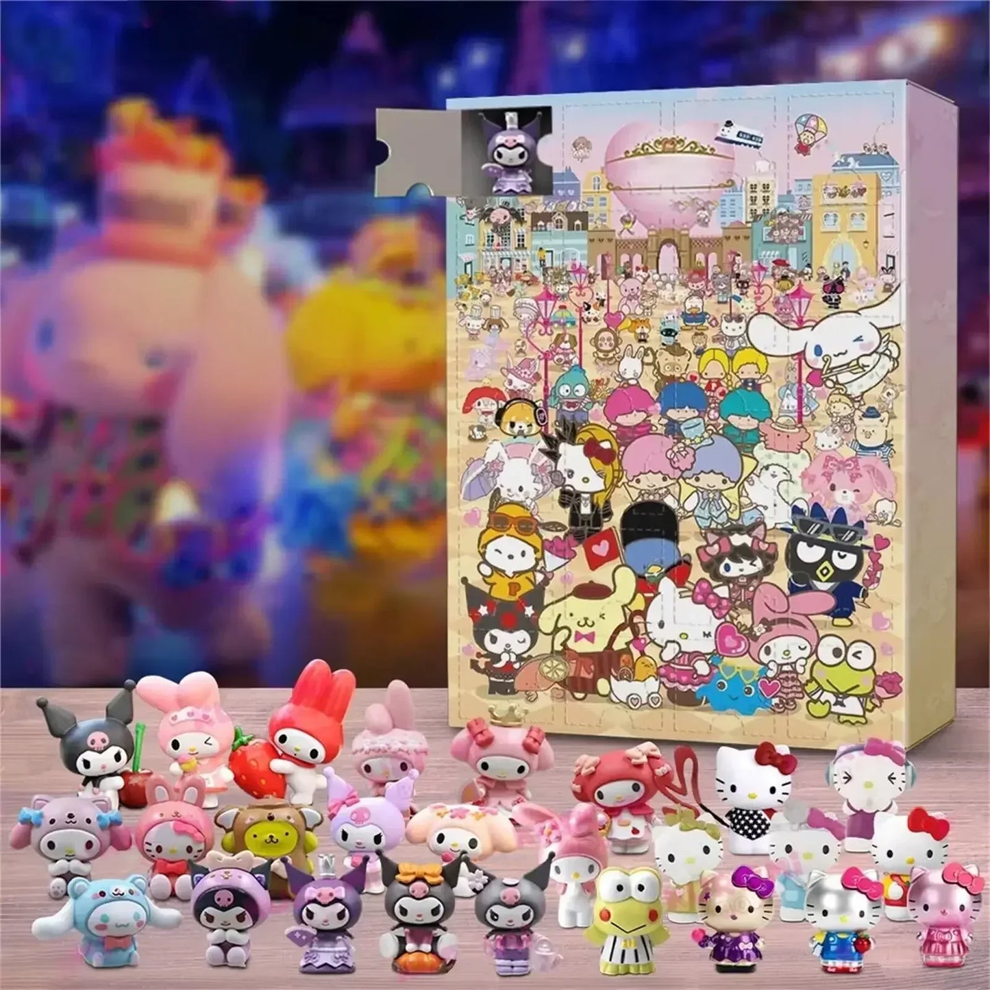 MINISO Stitch Christmas Advent Calendar 2025 – 24-Day Countdown Surprise Gift Box