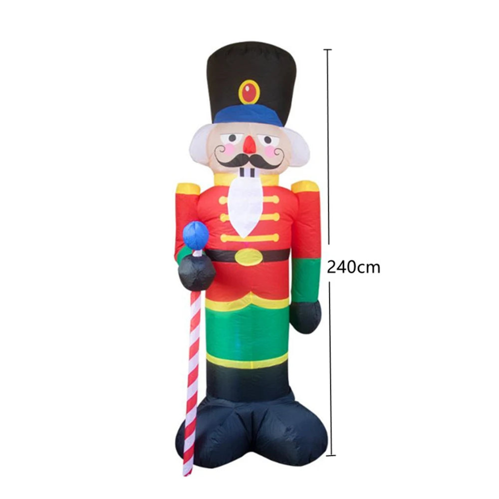 LED Christmas Inflatables – Santa, Snowman & Penguins for Indoor and Outdoor Holiday Décor