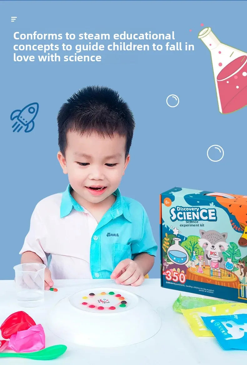 STEAM Science Lab Kit for Kids – Hands-On Chemistry Experiments & Learning Fun for Primary Students
