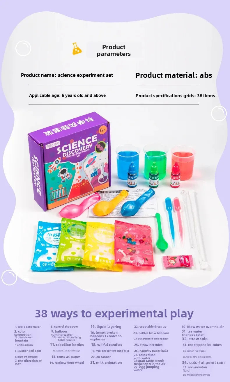 STEAM Science Lab Kit for Kids – Hands-On Chemistry Experiments & Learning Fun for Primary Students