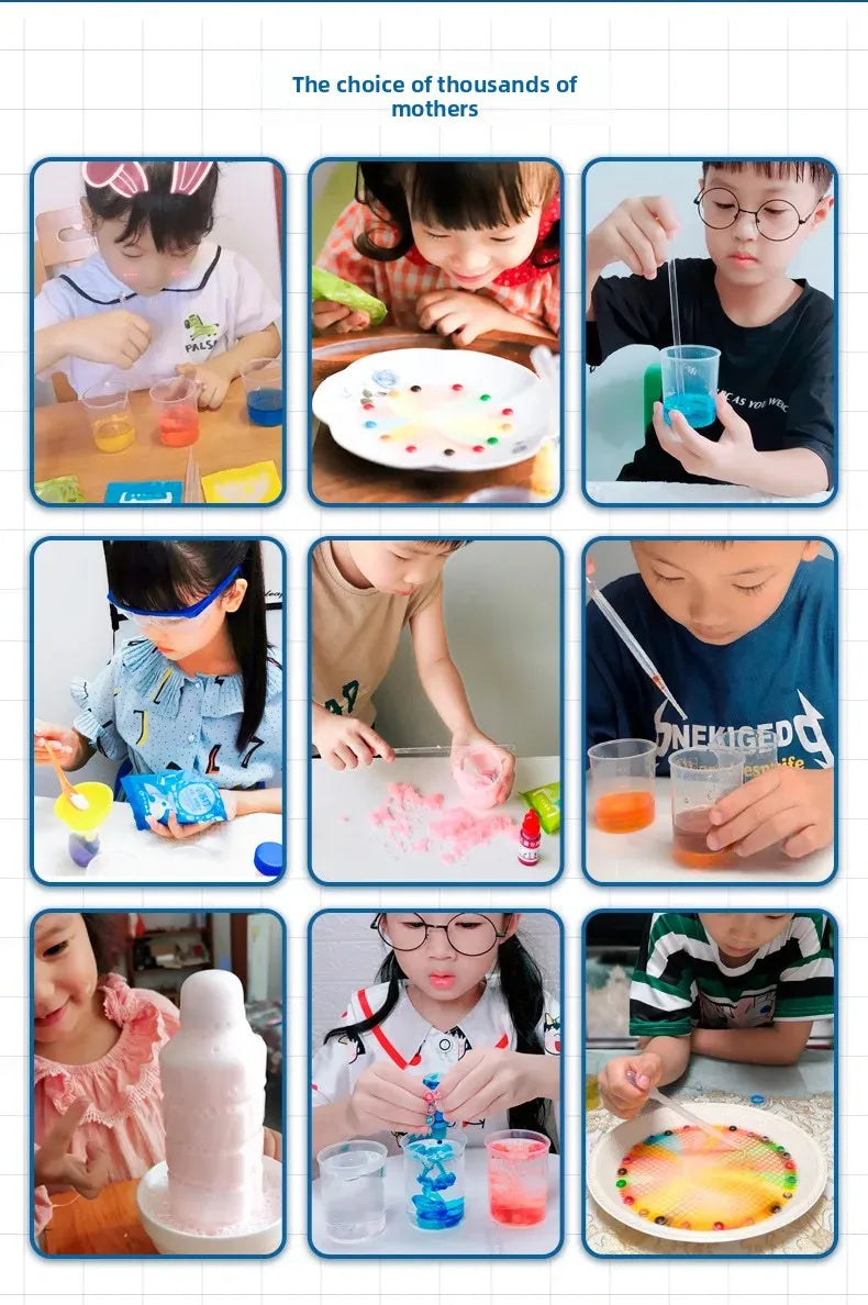 STEAM Science Lab Kit for Kids – Hands-On Chemistry Experiments & Learning Fun for Primary Students