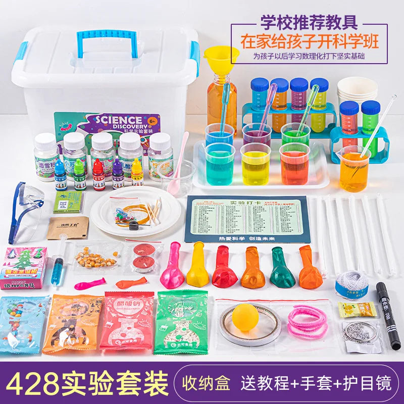 STEAM Science Lab Kit for Kids – Hands-On Chemistry Experiments & Learning Fun for Primary Students