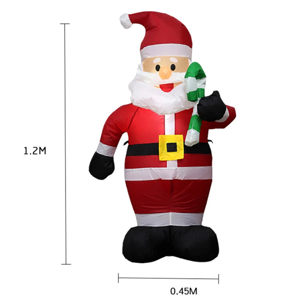 LED Christmas Inflatables – Santa, Snowman & Penguins for Indoor and Outdoor Holiday Décor