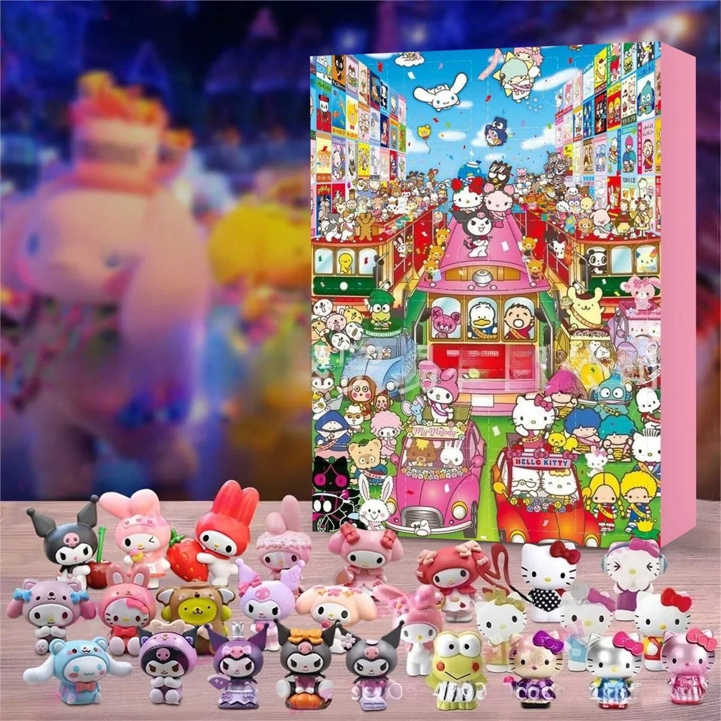 MINISO Stitch Christmas Advent Calendar 2025 – 24-Day Countdown Surprise Gift Box