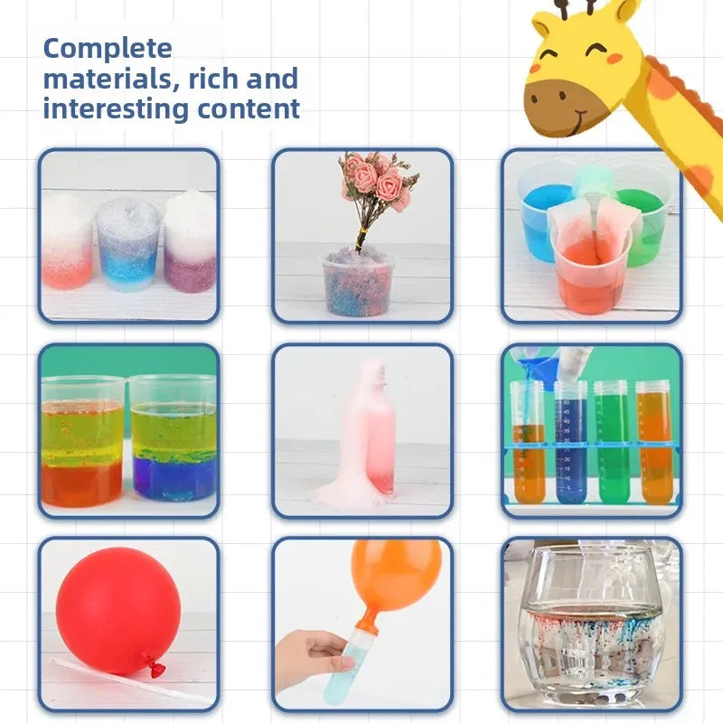 STEAM Science Lab Kit for Kids – Hands-On Chemistry Experiments & Learning Fun for Primary Students