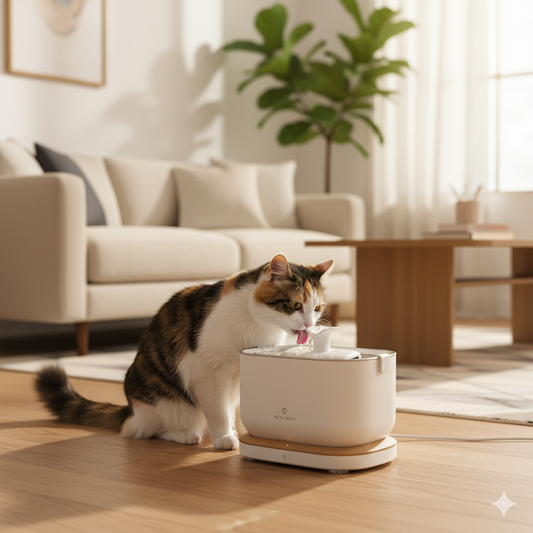 Smart Silent Automatic Cat Fountain