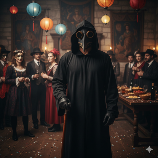 Medieval Plague Doctor Steampunk Mask