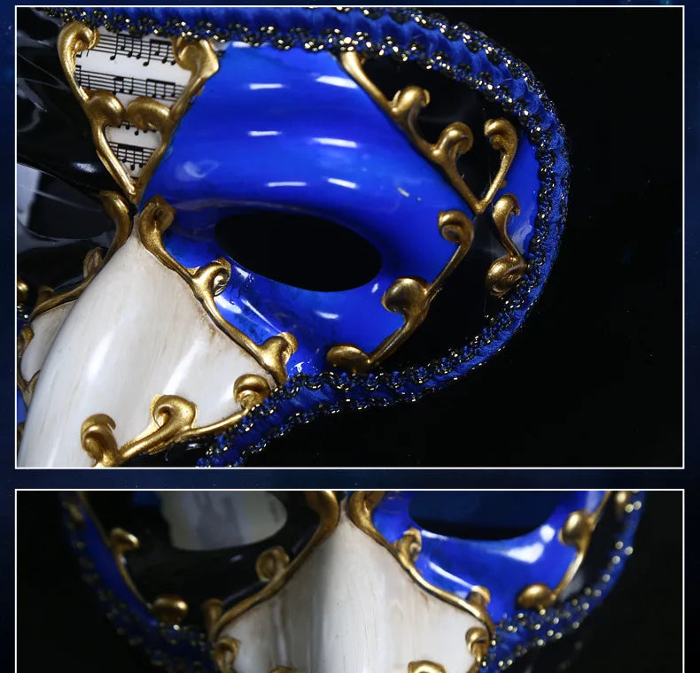 Venetian Long Nose Masquerade Mask