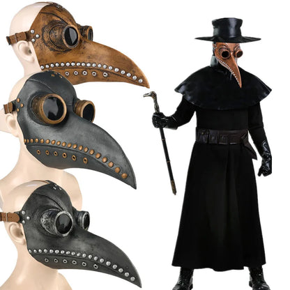 Medieval Plague Doctor Steampunk Mask