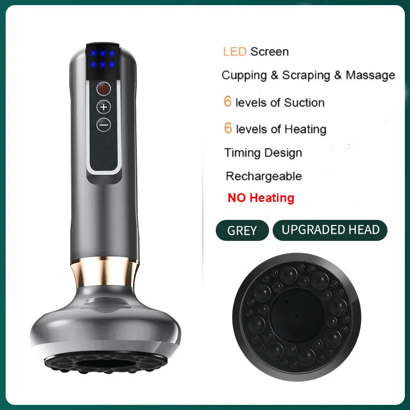 JYouCare Rechargeable Vacuum Cupping & Gua Sha Therapy Device