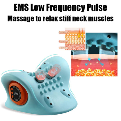 Electric Cervical Neck Traction Massager
