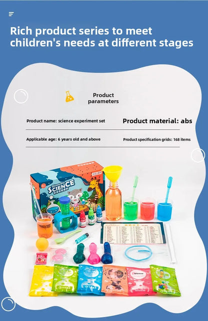 STEAM Science Lab Kit for Kids – Hands-On Chemistry Experiments & Learning Fun for Primary Students