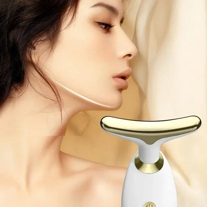 Electric EMS Neck & Face Lifting Massager – Skin Tightening Device for Anti-Wrinkle & Double Chin Removal