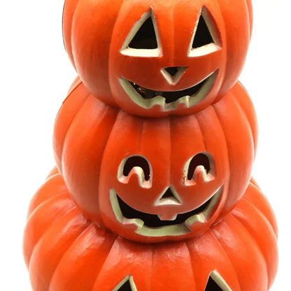 Halloween LED Pumpkin Lantern – Spooky Jack-O’Lantern Ghost Lights for Home, Garden & Party Décor