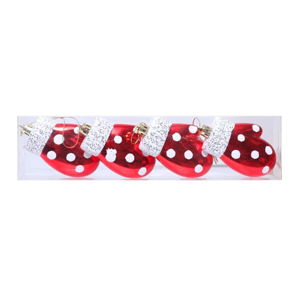 Christmas Candy Cane & Peppermint Baubles Set – Festive Hanging Ornaments for Tree & Holiday Décor