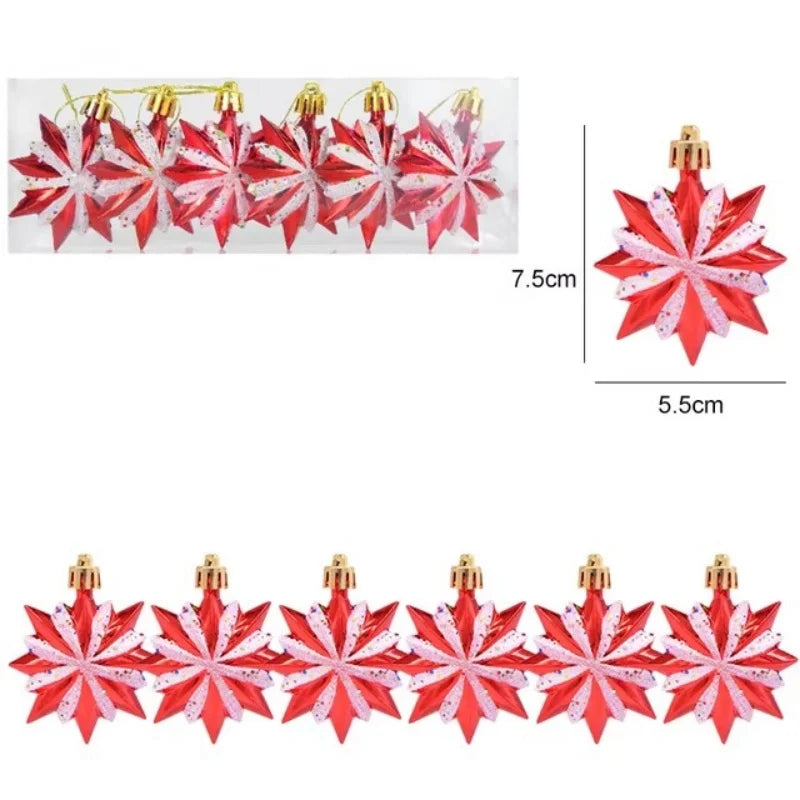 Christmas Candy Cane & Peppermint Baubles Set – Festive Hanging Ornaments for Tree & Holiday Décor