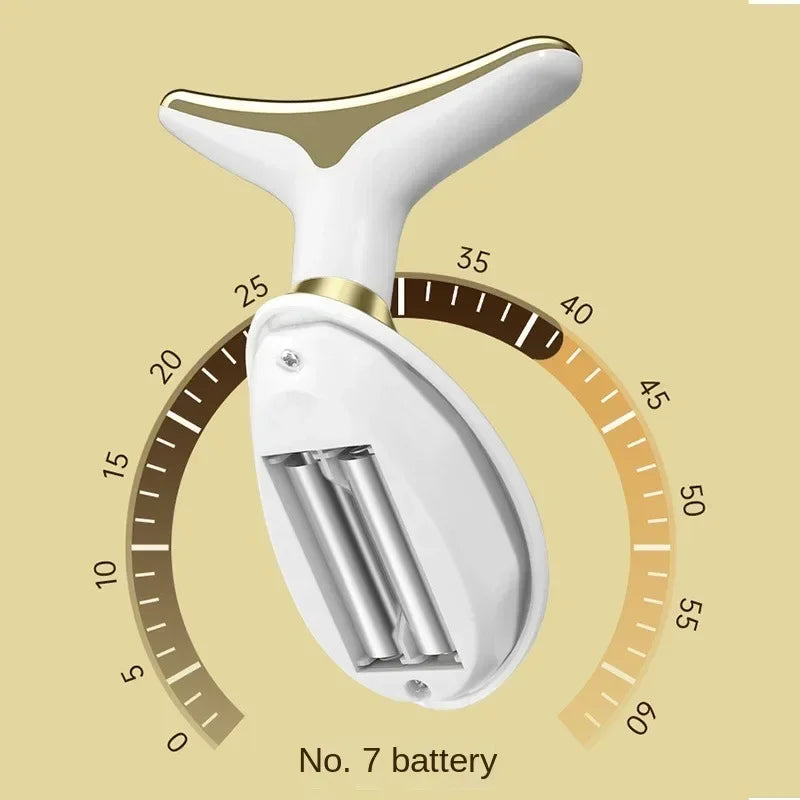 Electric EMS Neck & Face Lifting Massager – Skin Tightening Device for Anti-Wrinkle & Double Chin Removal