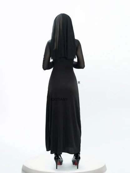 Sexy Anime Nun Costume – Cute Halloween Cosplay Sister Outfit for Women