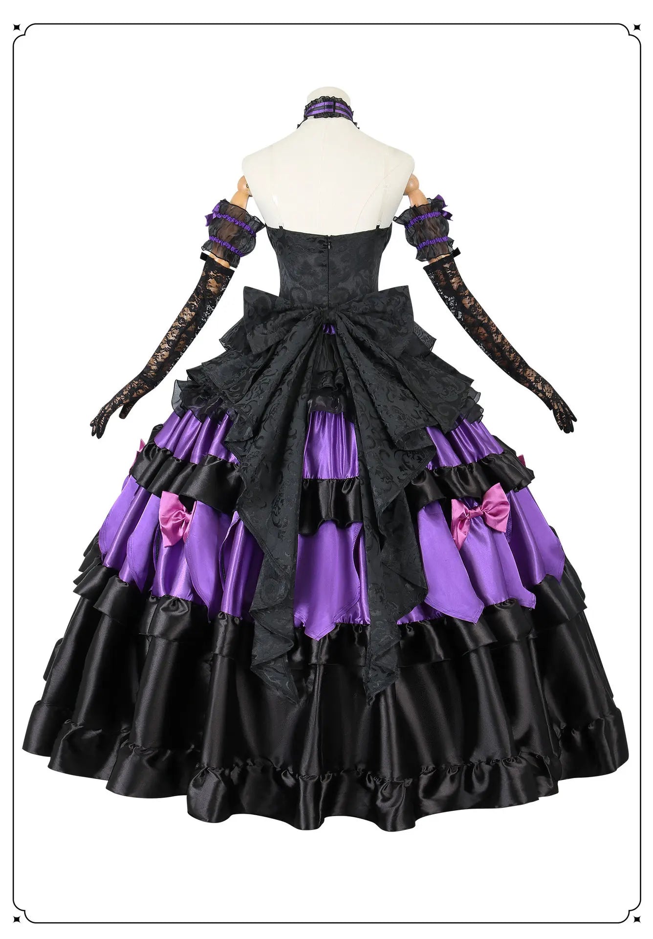 Bloody Queen Mary Cosplay Costume – Elegant Lolita Dress for Anime, Carnival & Halloween Role Play Parties
