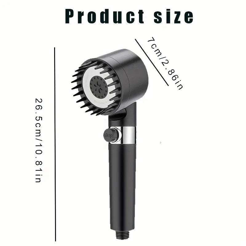 3-Speed Filtered Pressure Shower Head