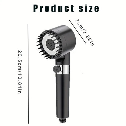 3-Speed Filtered Pressure Shower Head