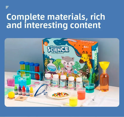 STEAM Science Lab Kit for Kids – Hands-On Chemistry Experiments & Learning Fun for Primary Students
