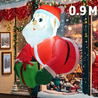 Outdoor LED Santa 245cm Xmas Decor