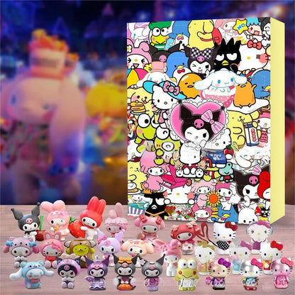 MINISO Stitch Christmas Advent Calendar 2025 – 24-Day Countdown Surprise Gift Box