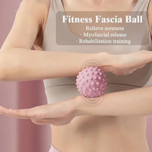 TPE Trigger Point Massage Ball – Yoga Fascia Roller for Muscle & Foot Relaxation