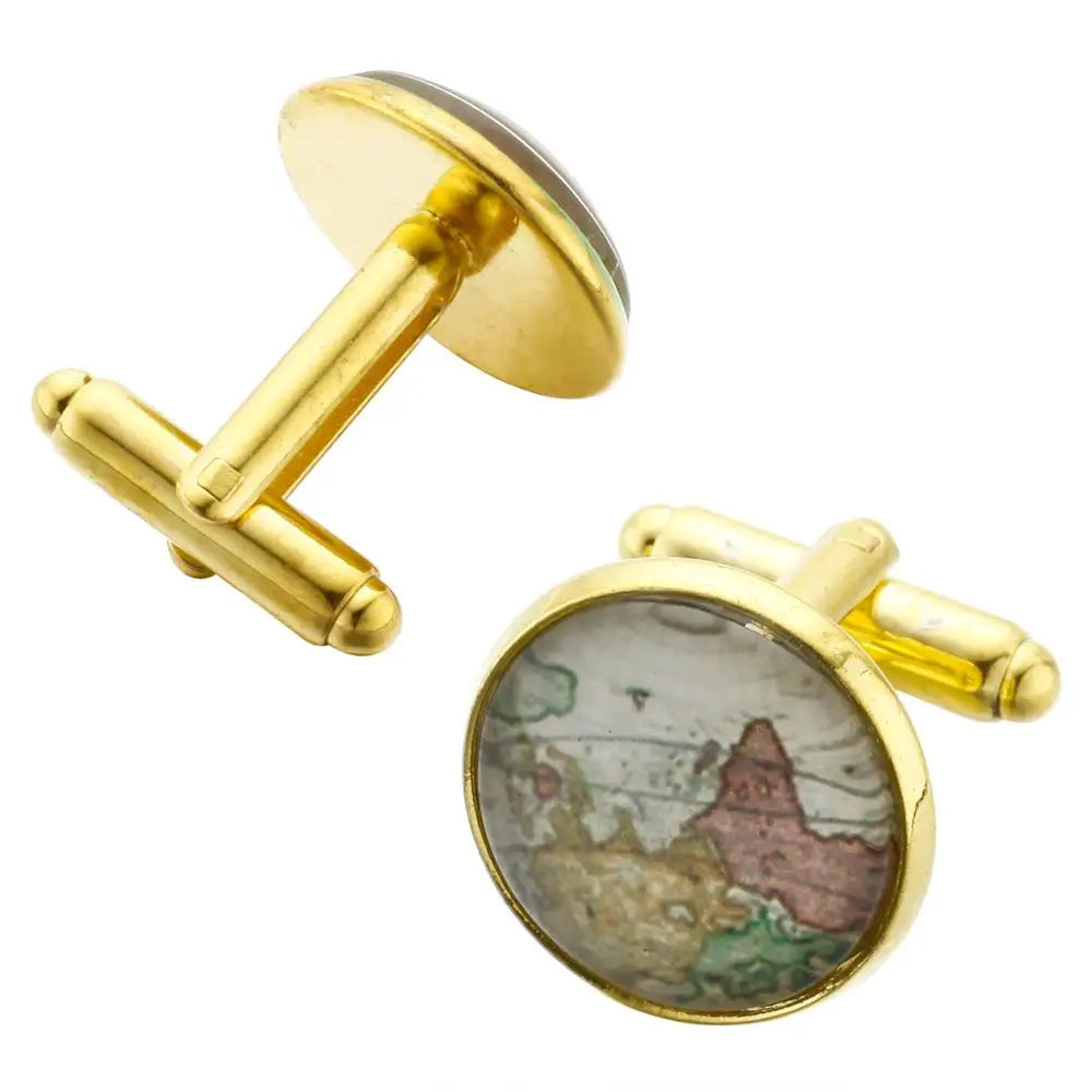 Luxury Enamel Copper Laser-Cut Lattice Cufflinks with Gemstone & Dragon Design – Premium French Shirt Cuff Links for Men’s Weddings & Formal Suits