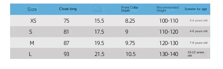 Kids Luminous Ghost Cape Costume – Halloween Party Fancy Dress for Boys & Girls