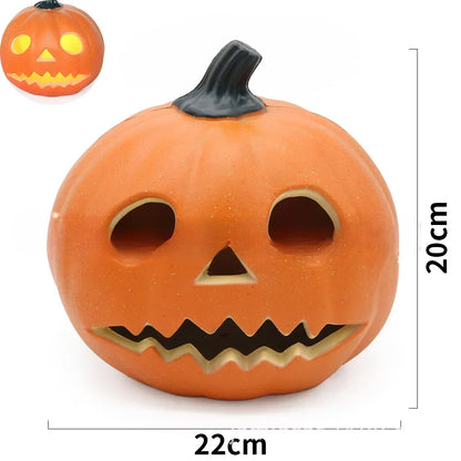 Halloween LED Pumpkin Lantern – Spooky Jack-O’Lantern Ghost Lights for Home, Garden & Party Décor
