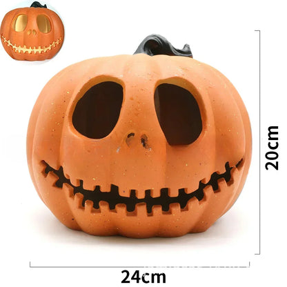 Halloween LED Pumpkin Lantern – Spooky Jack-O’Lantern Ghost Lights for Home, Garden & Party Décor