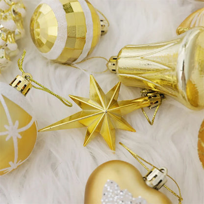 Christmas Candy Cane & Peppermint Baubles Set – Festive Hanging Ornaments for Tree & Holiday Décor